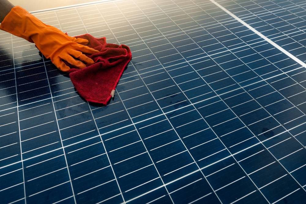 pulizia pannelli fotovoltaici como